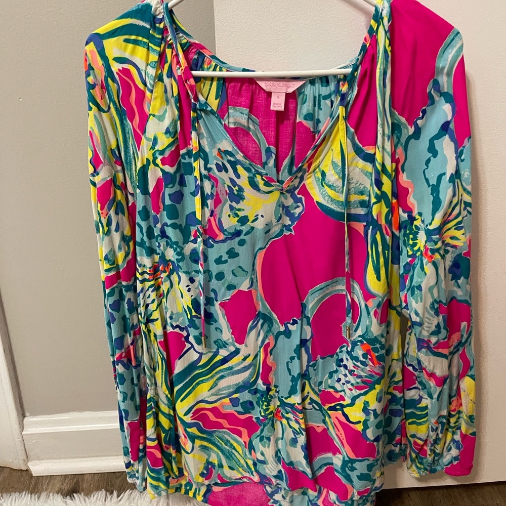 Lilly Pulitzer long sleeve top